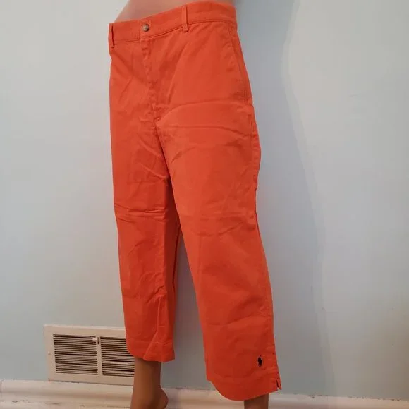 NWOT Ralph Lauren Sport 100% Cotton Capri. - Picture 3 of 8
